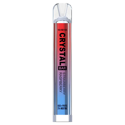 Strawberry Raspberry SKE Crystal 600 Puff Disposable Vape (6861487177831)