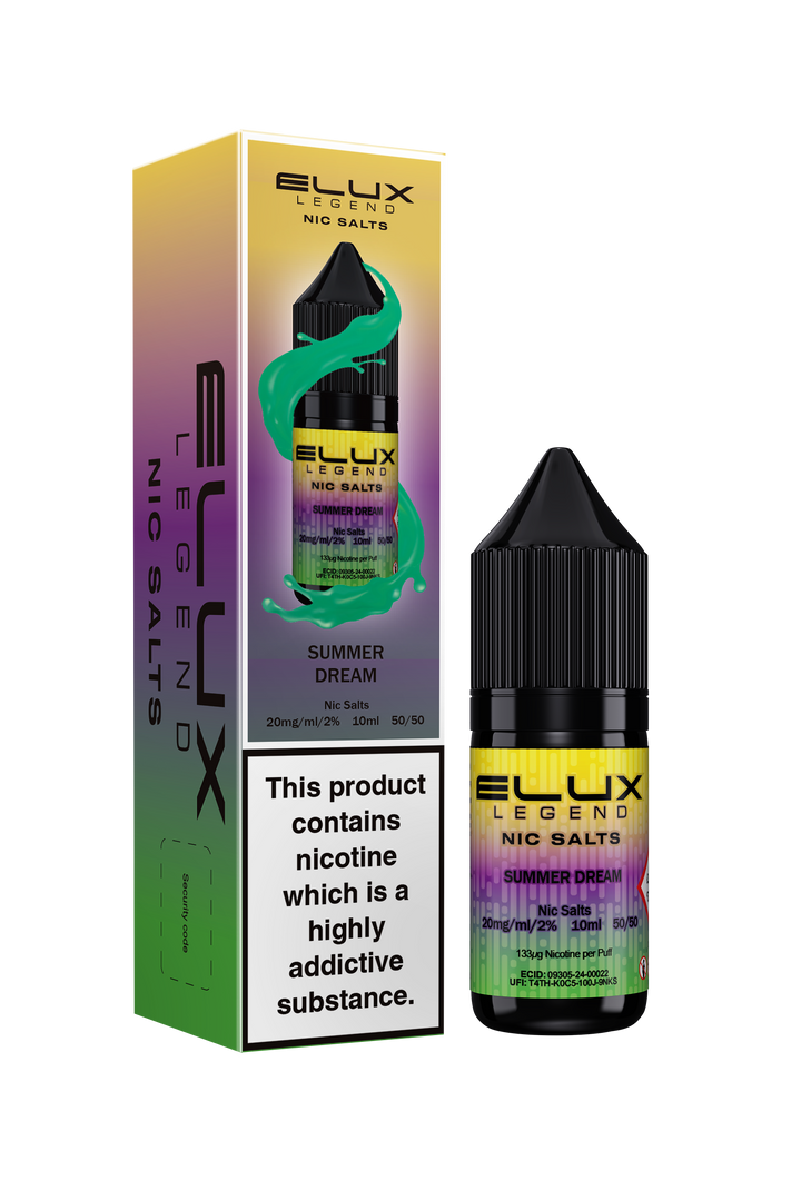 Summer Dream Elux Legend Nic Salt 20mg