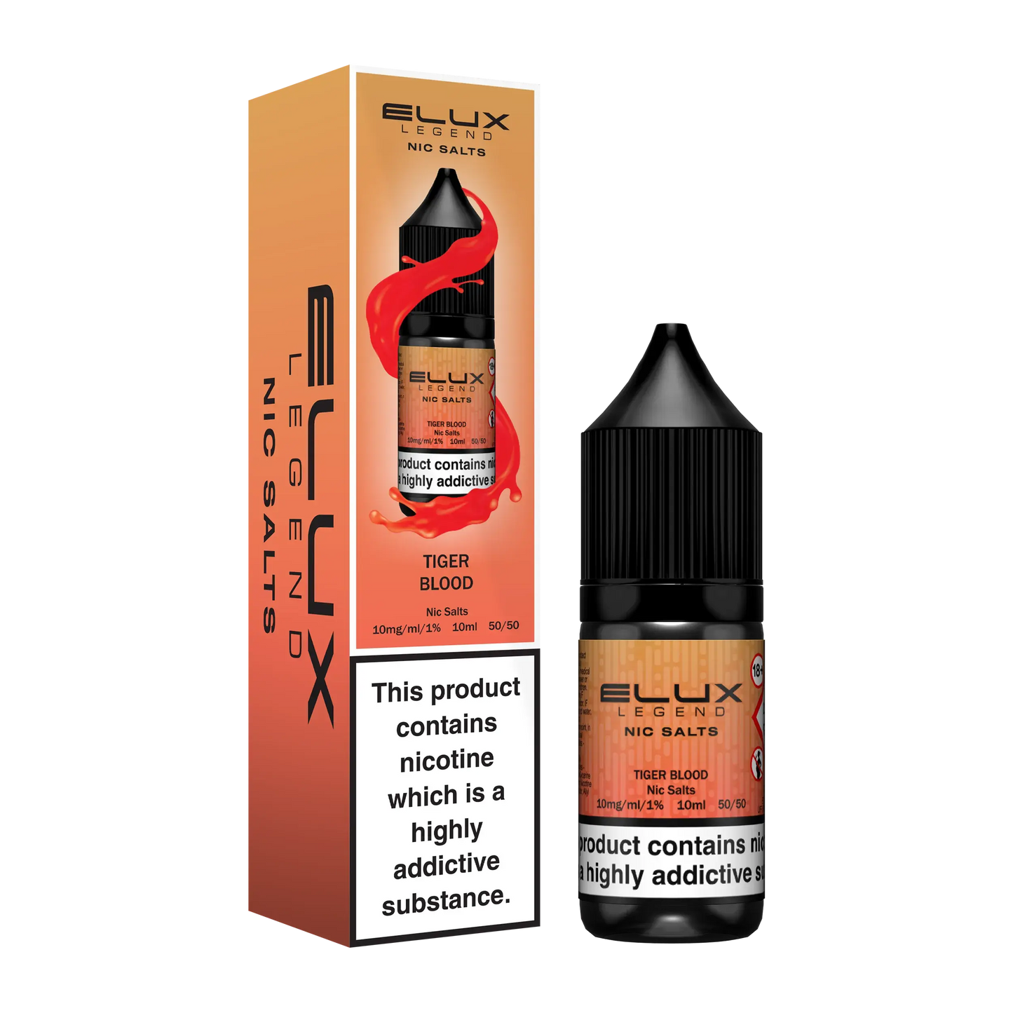 Tiger Blood 10mg Elux Legend Nic Salt (6861576274023)
