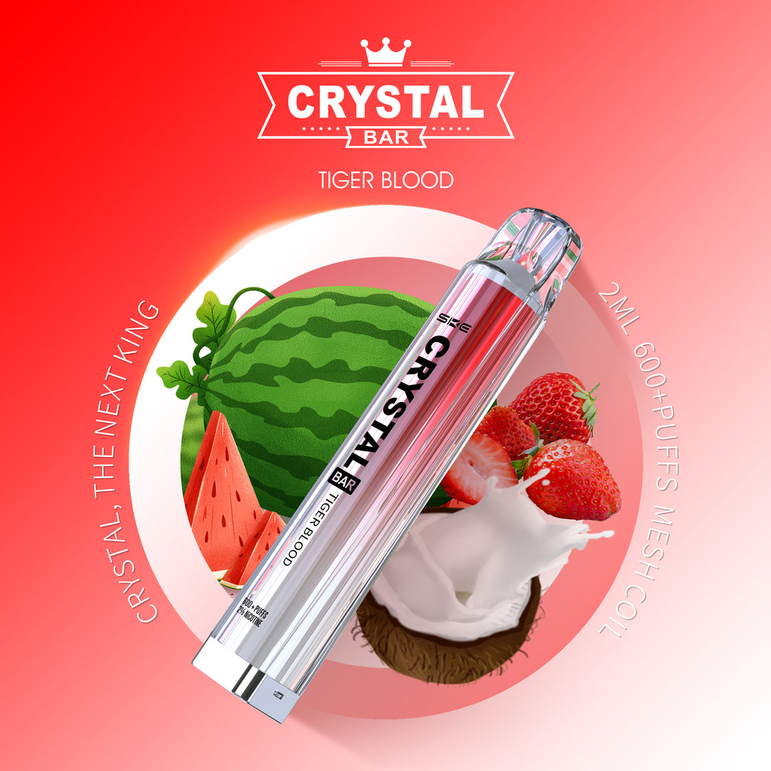 Tiger Blood SKE Crystal 600 Puff Disposable Vape