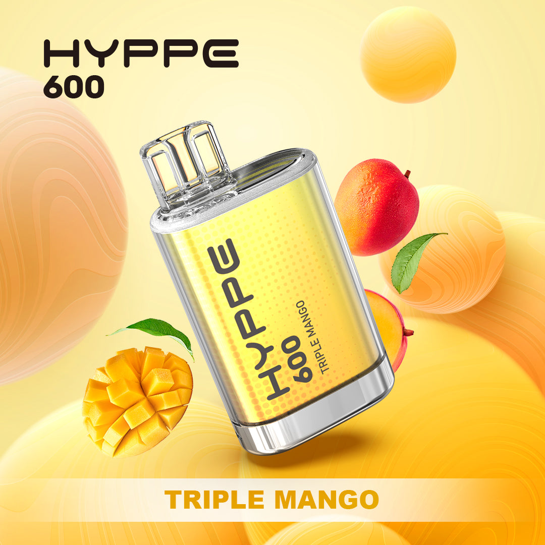 Triple Mango Hyppe 600 Puff Disposable Vape