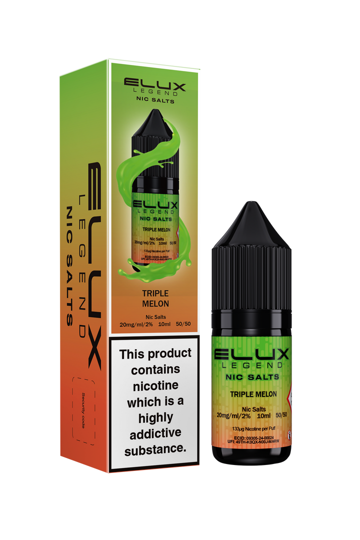 Triple Melon Elux Legend Nic Salt 20mg