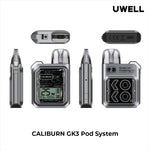 Load image into Gallery viewer, Uwell Caliburn GK3 Pod Kit 
