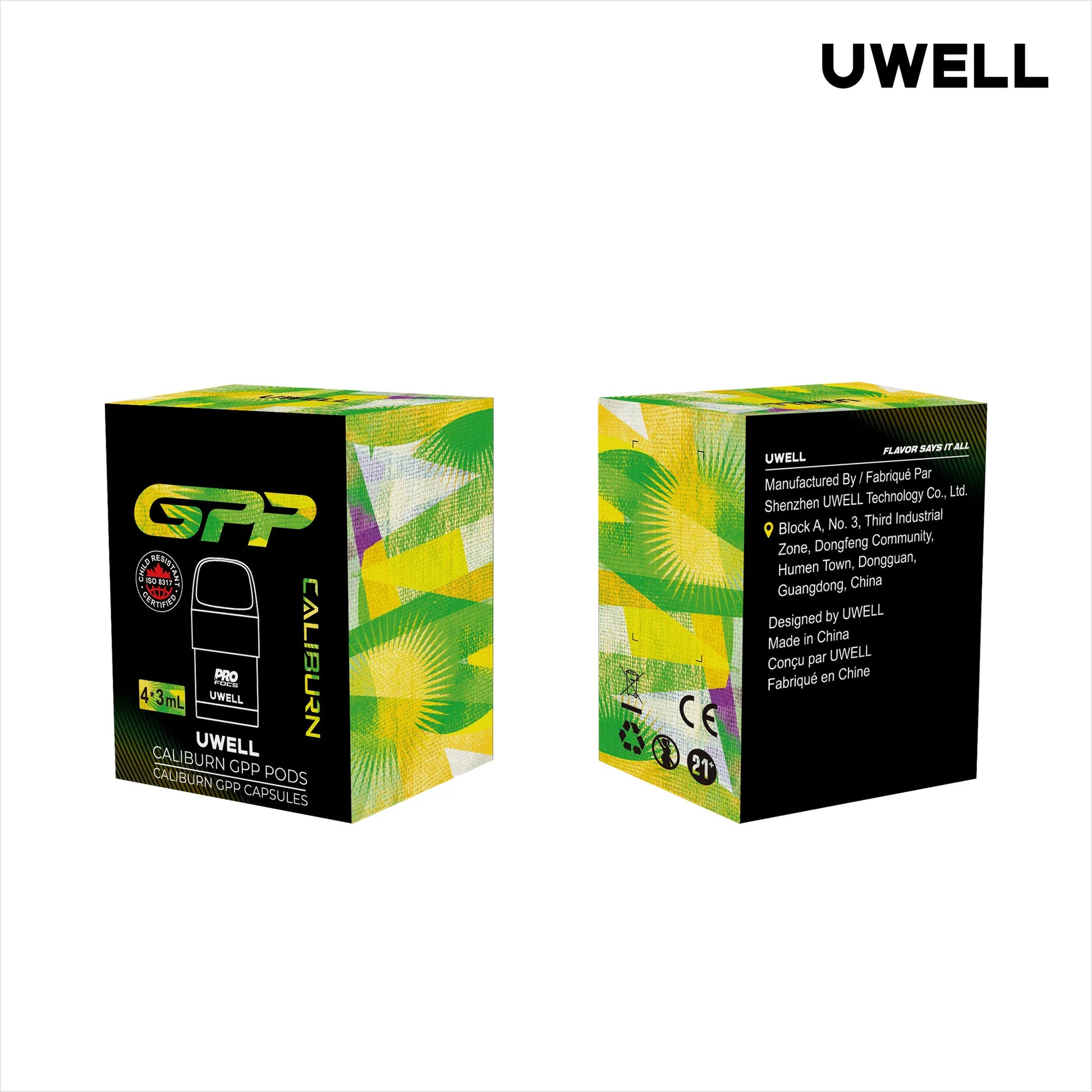 Top Fill Uwell Caliburn GPP Pods