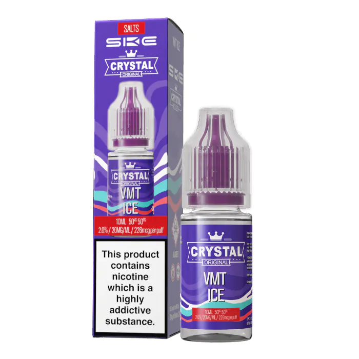 SKE Crystal Nic Salts E-Liquid | 4 FOR £11