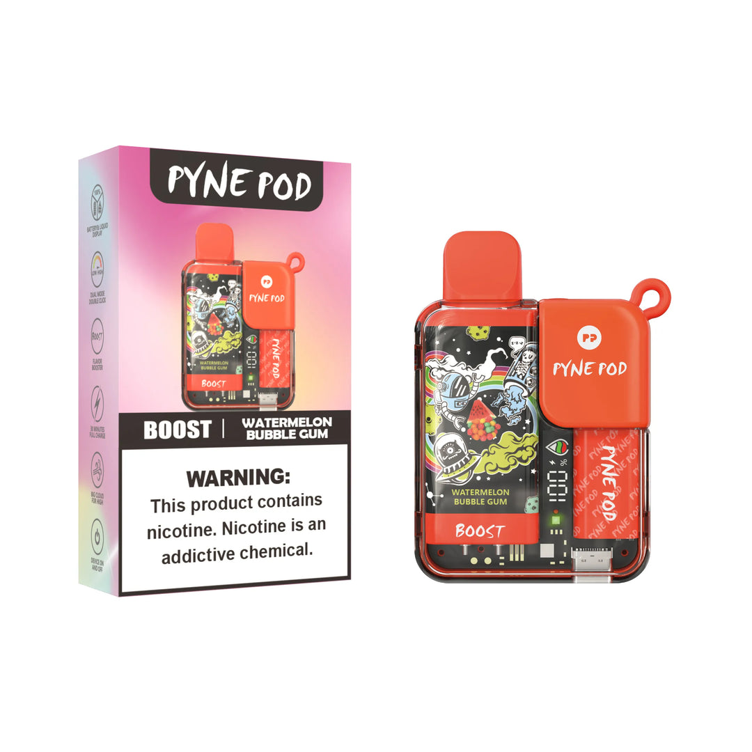 Pyne Pod 8500 Puff Watermelon Bubblegum Disposable Vape