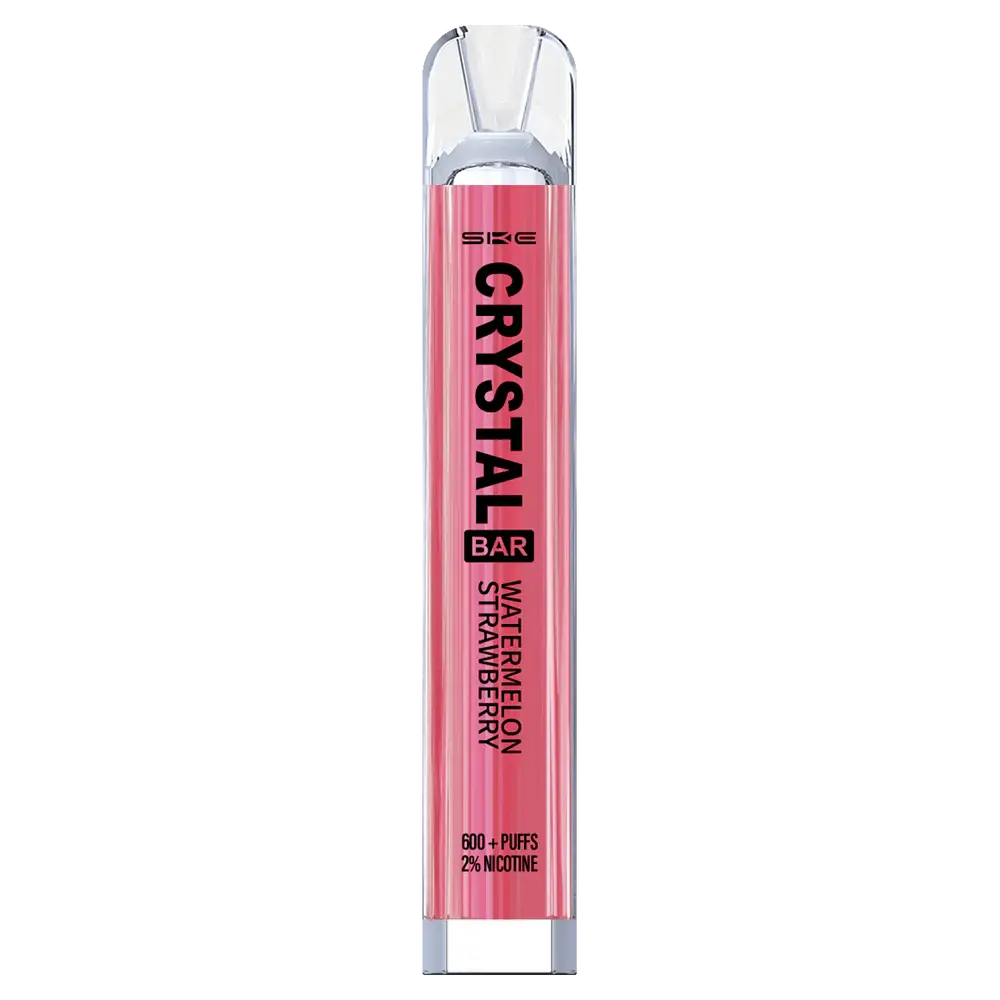 Watermelon Strawberry SKE Crystal 600 Puff Disposable Vape (6861487177831)